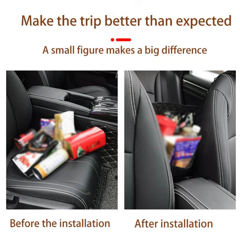 Advanced between Car Seat Storage Bag Net Pocket Handbag Holder Organize