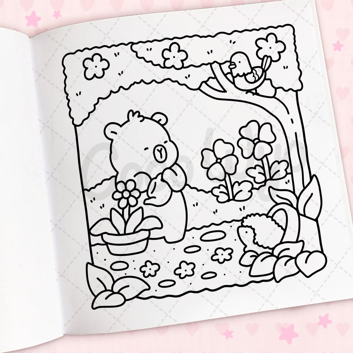 Cozy Cuties – A Cute & Comfy Coloring Book for All Ages