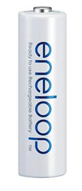 Panasonic AA & AAA Eneloop Smart And Quick Battery Charger, 1-Pack + Eneloop AA Pre-Charged Rechargeable Batteries, 4-Pack (K-KJ55MCC4TA), White - Tin Sign Factory Australia