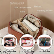 Brown Toiletry Bag – Travel Accessory for Luggage & Essentials