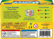 Washable Kids Paint, 6Pk, Classic Colours, Children Art & Craft, Projects, Artist, Students, Creativity