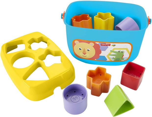 Baby’s First Blocks – Stacking & Sorting Toy | Set of 10 Shapes for Infants 6+ Months