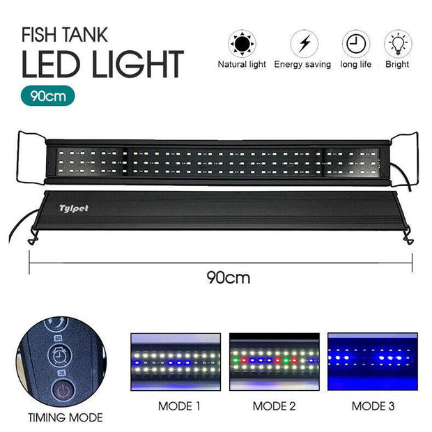 Ultimate 40/60/90 Aquarium LED Light - Full Spectrum Aqua Plant Fish Tank Bar Lamp
