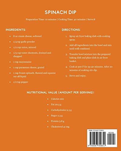 The Complete Air Fryer Cookbook for Beginners: 800 Affordable, Quick & Easy Air Fryer Recipes | Fry, Bake, Grill & Roast Most Wanted Family Meals | 21-Day Meal Plan - Tin Sign Factory Australia