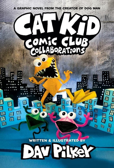 "Exclusive Hardcover Edition: Cat Kid Comic Club #4 - A Fun Collaboration by Dav Pilkey!"
