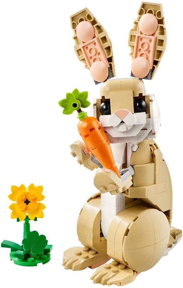 Creator 3-in-1 Cute Bunny Toy – Build a Rabbit, Llama, or Seal | Fun Construction Kit for Kids Ages 8+