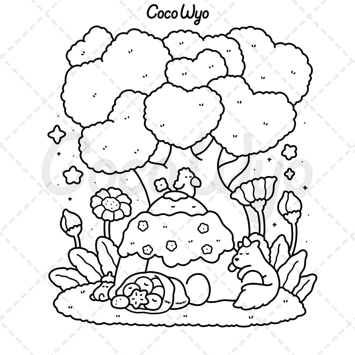 Lala Friends: Coloring Book for Adults and Teens Featuring Dreamy Characters in Imagined Worlds