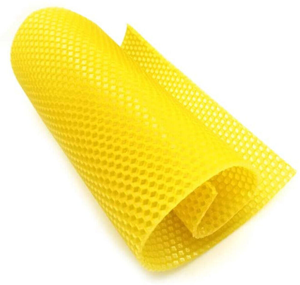 Premium 60Pcs Beekeeping Wax Frames - High-Quality Honeycomb Sheets for Bee Hives