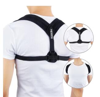 Adjustable Posture Corrector Back Support Strap Brace Shoulder Spine Support Lumbar Posture Orthopedic Belt - Tin Sign Factory Australia