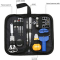 Watch Tool Set 147 Pieces Watch Tool Watchmaker Tool Repair Kit Bag Watch Set Ideal for Repairing Watches, Watches, Changing Watch Straps, black - Tin Sign Factory Australia