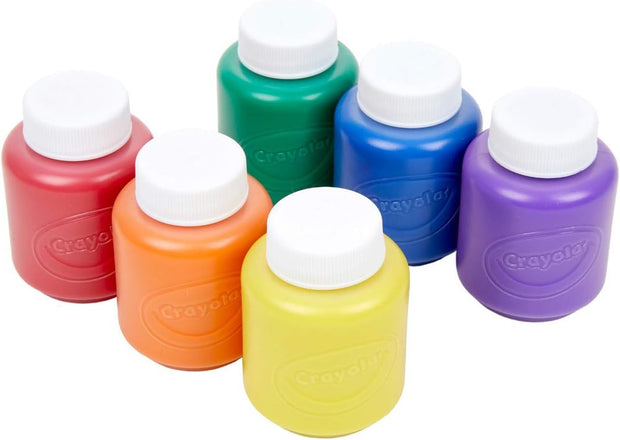 Washable Kids Paint, 6Pk, Classic Colours, Children Art & Craft, Projects, Artist, Students, Creativity