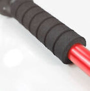 Adjustable 2X Hiking Trekking Poles - Durable Walking Sticks for Camping - Red 