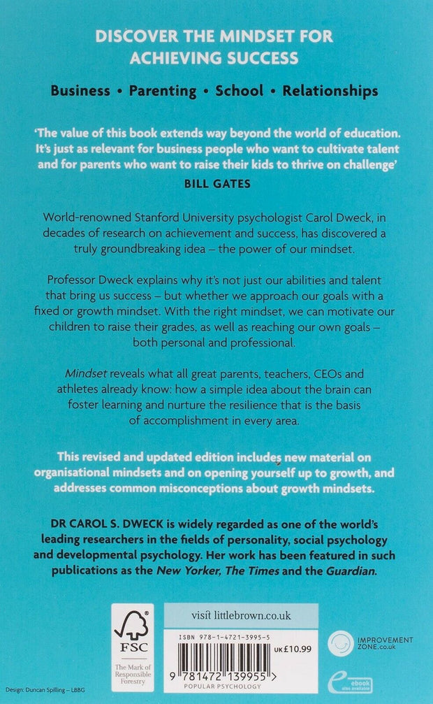 "Unlock Your Potential: Mindset Updated Edition by Carol Dweck - Brand New Paperback with FREE SHIPPING!"