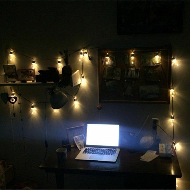Enchanting 20M LED Fairy String Lights - Ideal for Christmas, Weddings, and Outdoor Celebrations!