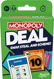 Deal Card Game – Fast & Fun Family Game | Ages 8+ | 2-5 Players | 15-Min Quick Play | Great for Travel