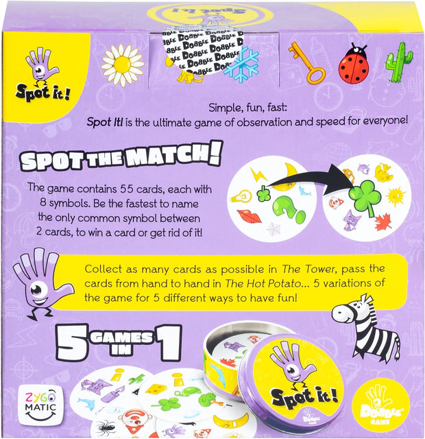 Moose Spot It! Classic Card Game
