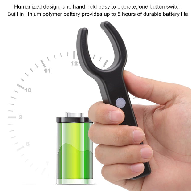 Jiawu Vein Finder, LED Rechargeable Transilluminator Vein Finder Viewer, for Various Skin
