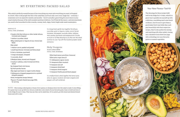"Joyfull Living: Effortless Cooking, Free Eating, Radiant Living by Radhi - Brand New Hardcover Book"