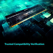 Patriot 16GB(2x8GB) Viper III DDR3 1600MHz (PC3 12800) CL10 Desktop Memory with Black Mamba Heatsink - PV316G160C0K