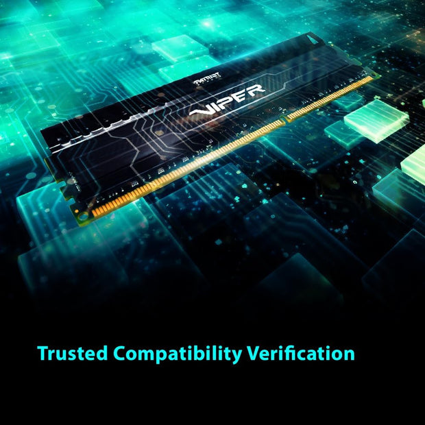 Patriot 16GB(2x8GB) Viper III DDR3 1600MHz (PC3 12800) CL10 Desktop Memory with Black Mamba Heatsink - PV316G160C0K