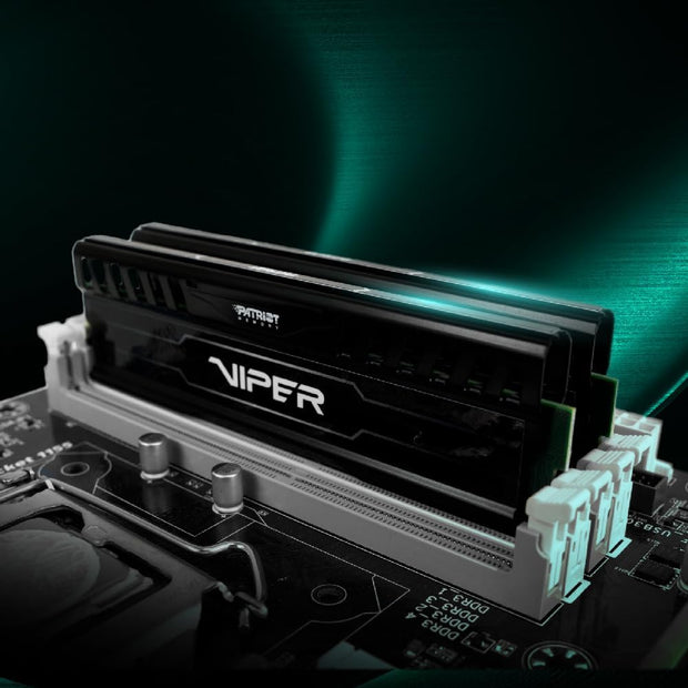Patriot 16GB(2x8GB) Viper III DDR3 1600MHz (PC3 12800) CL10 Desktop Memory with Black Mamba Heatsink - PV316G160C0K