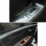 6D Gloss Black Carbon Fiber 150X90Cm Vinyl Car Phone Laptop Wrap Sticker Film AU