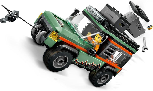 City Off-Road 4x4 Mountain Truck – Adventure Toy for Kids 6+ | Includes Explorer Minifigure & Accessories