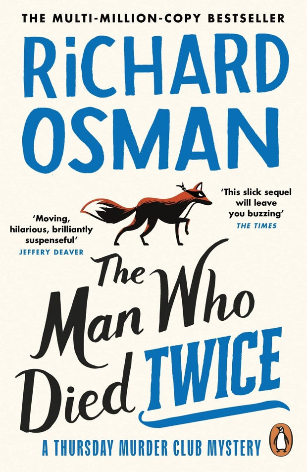 "The Man Who Died Twice: A Gripping Mystery by Richard Osman - Brand New Paperback with Free Shipping!"