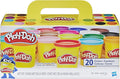 Hasbro Super Color Pack – 20 Tubs of Dough | Sensory & Educational Craft Toy for Kids Ages 2+