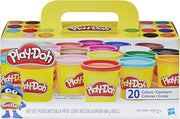 Hasbro Super Color Pack – 20 Tubs of Dough | Sensory & Educational Craft Toy for Kids Ages 2+