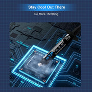 BSFF Thermal Paste, 3.5g with Toolkit CPU Paste Thermal Compound Paste Heatsink for IC/Processor/CPU/All Coolers, Carbon Based High Performance