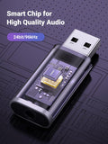 UGREEN USB to Audio Jack External Sound Card 3.5mm Audio Adapter 2 in 1 USB to 3.5mm - Tin Sign Factory Australia