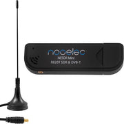 NESDR Mini USB RTL-SDR & ADS-B Receiver Set, RTL2832U & R820T Tuner, MCX Input. Low-Cost Software Defined Radio Compatible with Many SDR Software Packages. R820T Tuner & ESD-Safe Antenna Input