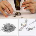 Watch Tool Set 147 Pieces Watch Tool Watchmaker Tool Repair Kit Bag Watch Set Ideal for Repairing Watches, Watches, Changing Watch Straps, black - Tin Sign Factory Australia