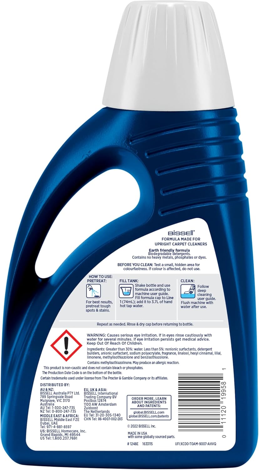 Bissell 2x Concentrated Formula, Blossom & Breeze, 709mL 1248E - Tin Sign Factory Australia
