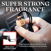 Creed Car Air Freshener for Men | Aventos Perfume Inspired Car Fragrance | Strong Freshener with Odour Eliminator Technology | GREED Car Scent by Perfa