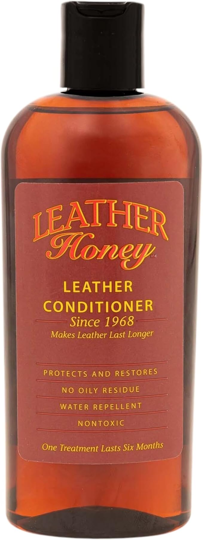 Leather Honey Leather Conditioner - Quality Leather Care, Since 1968 - Leather Conditioner for Auto Interiors, Furniture, Shoes, Bags, Accessories & Apparel - 8oz - Tin Sign Factory Australia