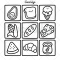 Stress Relief: Coloring Book for Adults and Kids, Bold and Easy, Simple and Big Designs for Relaxation Featuring Animals, Landscape, Flowers, Patterns, Cute Things and Many More