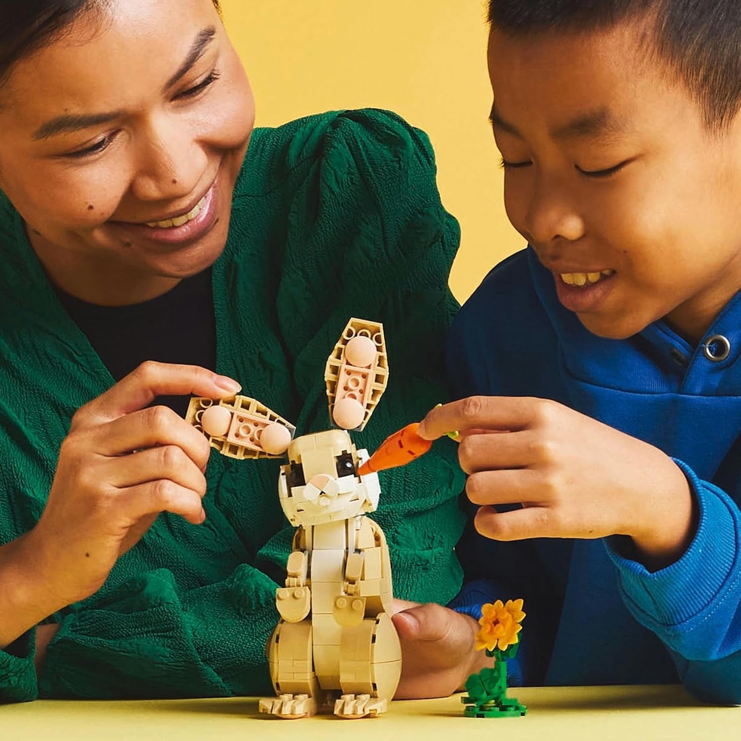 Creator 3-in-1 Cute Bunny Toy – Build a Rabbit, Llama, or Seal | Fun Construction Kit for Kids Ages 8+