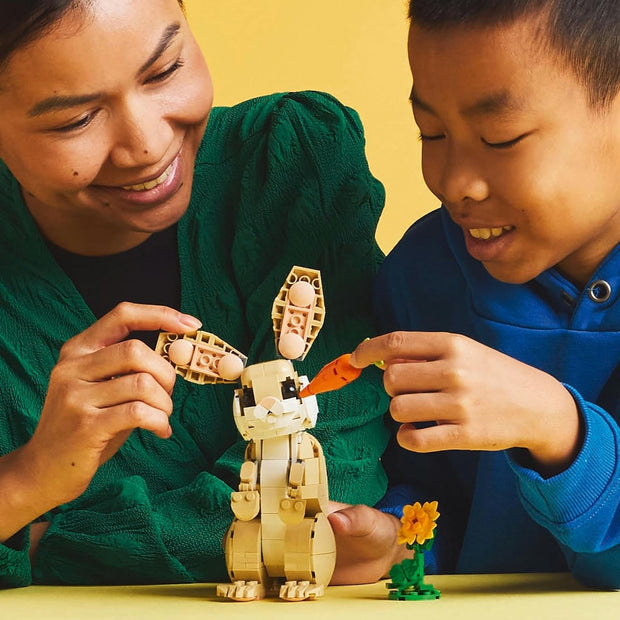 Creator 3-in-1 Cute Bunny Toy – Build a Rabbit, Llama, or Seal | Fun Construction Kit for Kids Ages 8+