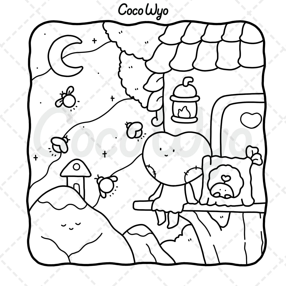Lala Friends: Coloring Book for Adults and Teens Featuring Dreamy Characters in Imagined Worlds
