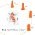Ultimate Comfort Disposable Foam Ear Plugs - 32dB Noise Cancelling for Peaceful Sleep & Snoring Relief - 20 Pairs