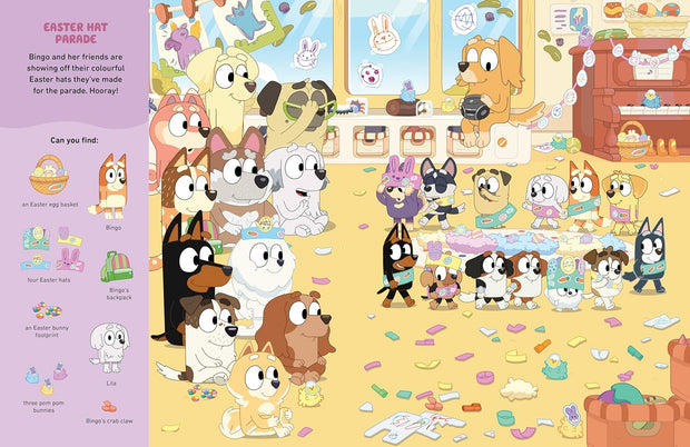 Bluey: Where'S Bluey? at Easter: a Search-And-Find Book