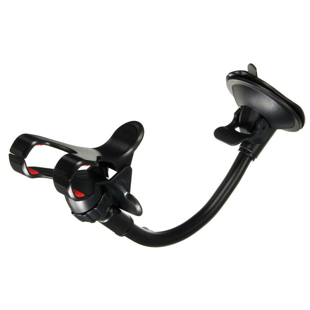 360° Rotating Universal Car Windshield Mount for Phone & GPS - Long Arm Cradle AU