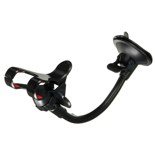 360° Rotating Universal Car Windshield Mount for Phone & GPS - Long Arm Cradle AU