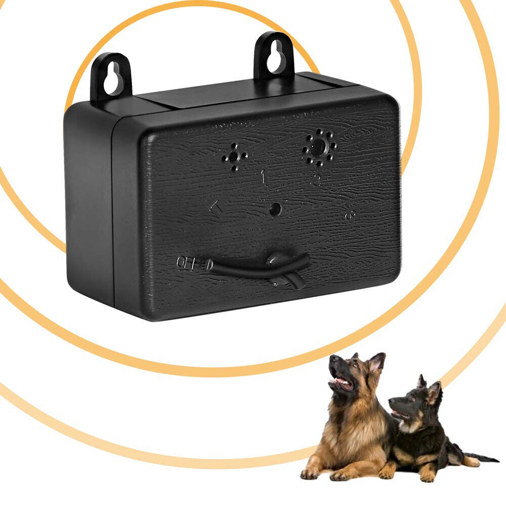 Outdoor Ultrasonic Pet Dog Stop Barking anti Bark Control Device Silencer Tool