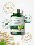 Bitter Melon Capsules | 1000mg | 200 Count | Non-GMO & No-Gluten Extract | Complex Supplement | by Carlyle - Tin Sign Factory Australia