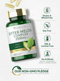 Bitter Melon Capsules | 1000mg | 200 Count | Non-GMO & No-Gluten Extract | Complex Supplement | by Carlyle - Tin Sign Factory Australia