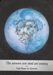 Moonology Oracle Cards: A 44-Card Moon Astrology Oracle Deck and Guidebook