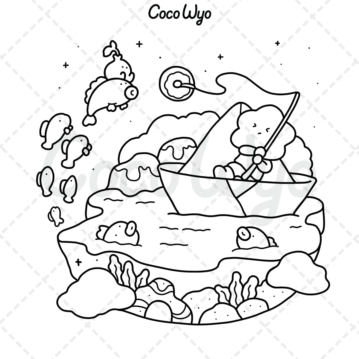 Lala Friends: Coloring Book for Adults and Teens Featuring Dreamy Characters in Imagined Worlds